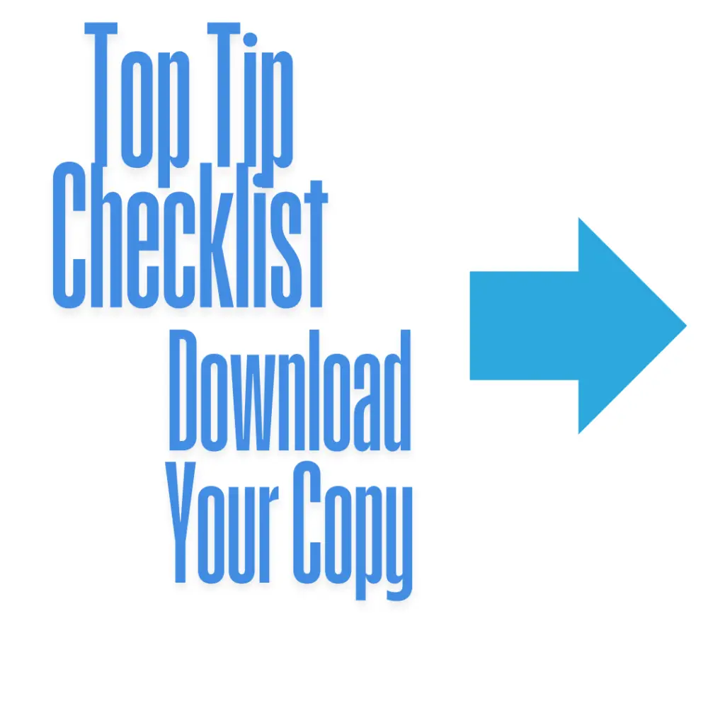 Checklist of Top tips to automate