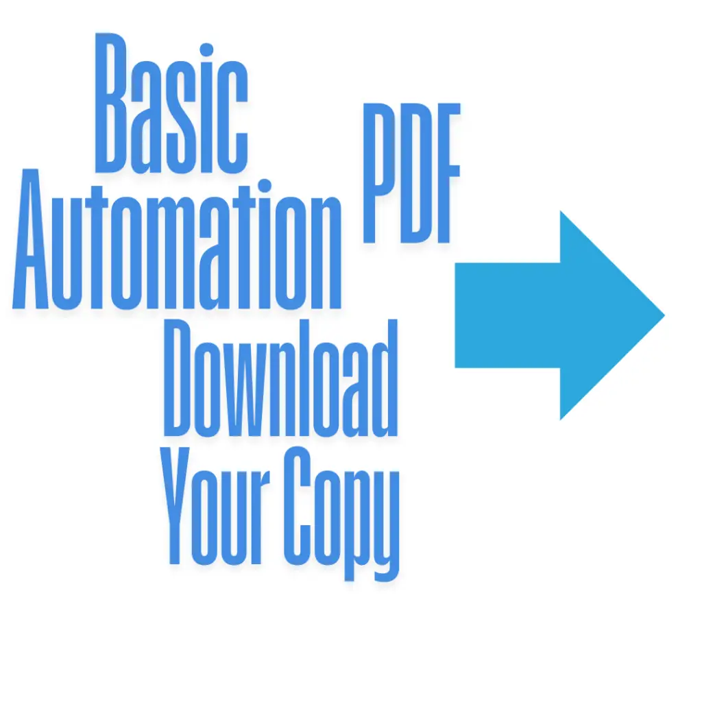 Download "Basic automation " PDf